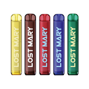 20mg ELF Bar Lost Mary AM600 Disposable Vape Device 600 Puffs - Love Shisha