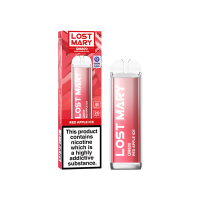 20mg ELF Bar Lost Mary QM600 Disposable Vape Device 600 Puffs - Love Shisha