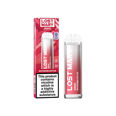 20mg ELF Bar Lost Mary QM600 Disposable Vape Device 600 Puffs - Love Shisha