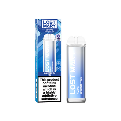 20mg ELF Bar Lost Mary QM600 Disposable Vape Device 600 Puffs - Love Shisha