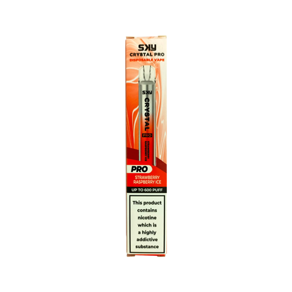 20mg The Crystal Pro Disposable Vape Device 600 Puffs - Love Shisha
