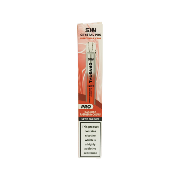 20mg The Crystal Pro Disposable Vape Device 600 Puffs - Love Shisha