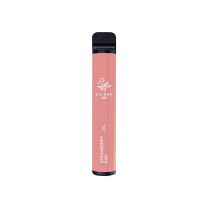 20mg ELF Bar Disposable Vape Pod 600 Puffs - Love Shisha
