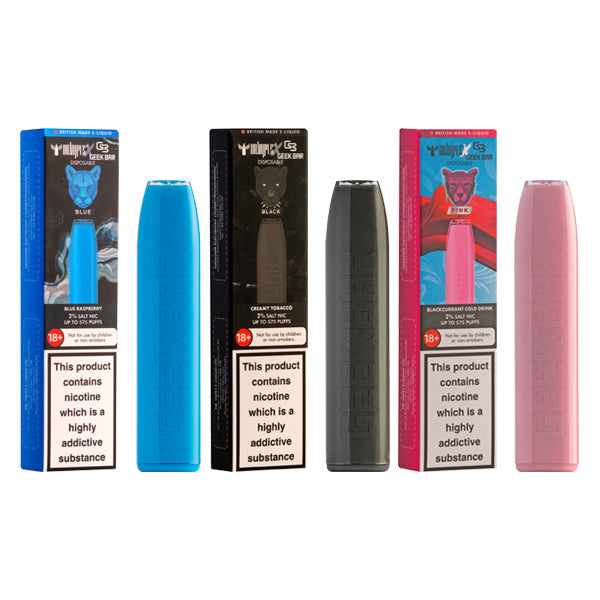 20mg Dr Vapes Geek Bar Disposable Vape Pod 575 Puffs - Love Shisha