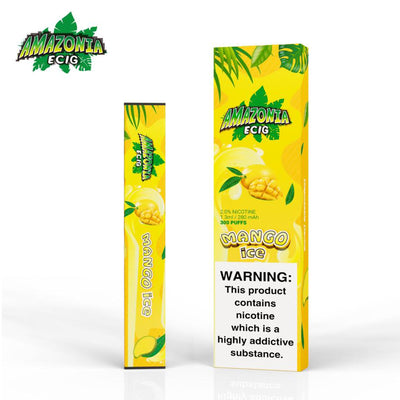 Vape Pen Pod Amazonia Disposable Nic Salt 300 Puffs Vape Juice E Liquid Sub Ohm - Love Shisha