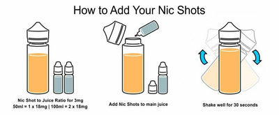 Vampire Vape Nic It Up Nic Shot 50/50 18mg 10ml - Love Shisha