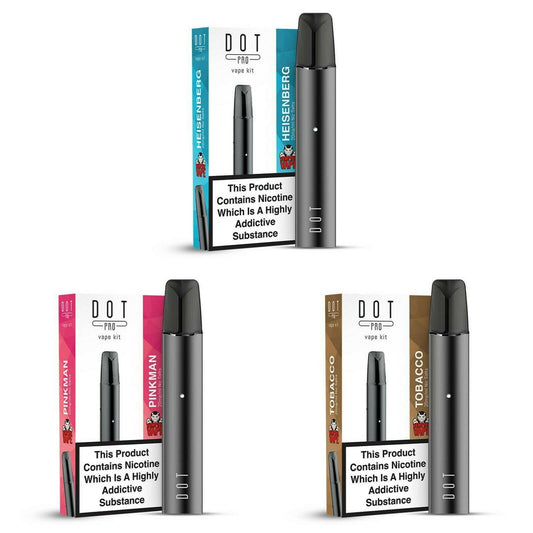 Vampire Vape Dot Pro Starter Kit Vape Pod System Heisenberg Pinkman Tobacco 20mg - Love Shisha